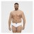 North Latitude Brief Underwear White - Gaćice - Muške gaćice veliki brojevi