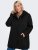 Only Carmakoma Sedona Light Coat Black - Zimski kaputi - 