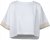 Nora Mikken AGNES Crop Top White - Majice Kratkih Rukava - 