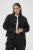 Kaffe Curve Brenn Twill Jacket Washed Black - Traper jakne - 