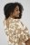 Kaffe Curve Marla Dress Oak Chalk Leaf - Midi haljine - 