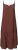 Kaffe Curve Emilia Dress Henna Brown - Maxi haljine - 