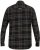 D555 Destin Checked Long Sleeve Shirt Black/Tan Check - Košulje s dugim rukavima - 