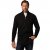 JP1880 Sweater Knitter with Zipper Black - Puloveri & Dukserice - Muške Puloveri & dukserice veliki brojevi