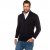 JP1880 Cardigan Knitted with Zipper Navy TALL - MUŠKA ODJEĆA MT-6XLT - Odjeća za Visoke Muškarce