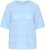 Kaffe Curve Minia Pullover Powder Blue Melange - Pleteni puloveri - 