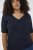 Kaffe Curve Leani Knitted Pullover Midnight Marine - Pleteni puloveri - 