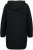 Ulla Popken Teddy Fleece Hooded Zip Neck Sweatshirt Black - Puloveri & dukserice - 