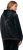 Ulla Popken Tulip Line Print Velour Zip Hoodie Black - Puloveri & dukserice - 