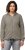 Ulla Popken Drawstring Hem Zip-Up Hoodie Grey - Puloveri & dukserice - 