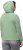 Ulla Popken Drawstring Hem Zip-Up Hoodie Light Green - Puloveri & dukserice - 