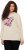 Ulla Popken REBEL LOVE Long Sleeve Graphic Hoodie Vanilla - Puloveri & dukserice - 