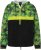 Ulla Popken Mineral Print Quick Dry Hoodie Black - Puloveri & dukserice - 