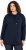 Ulla Popken Back Print Kangaroo Pocket Hoodie Navy - Puloveri & dukserice - 