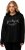 Ulla Popken City Name Graphic Hoodie Black - Puloveri & dukserice - 