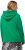 Ulla Popken City Name Graphic Hoodie Emerald Green - Puloveri & dukserice - 