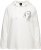 Ulla Popken Face Graphic Long Sleeve Hoodie Off-White - Puloveri & dukserice - 