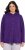 Ulla Popken Cable Knit Long Sleeve Hoodie Deep Violet - Puloveri & dukserice - 