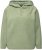 Ulla Popken Teddy Plush Long Sleeve Hoodie Sage Green - Puloveri & dukserice - 