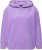 Ulla Popken Teddy Plush Long Sleeve Hoodie Pale Lilac - Puloveri & dukserice - 
