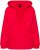 Ulla Popken Plunge Neck Long Sleeve Hoodie Salsa Red - Puloveri & dukserice - 