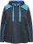 Ulla Popken Waffle Pique Contrast Color Hoodie Navy - Puloveri & dukserice - 