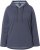 Ulla Popken Lettering GLOWING Hoodie Asphalt Grey - Tiskana majica za žene - 
