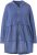 Ulla Popken Tiered Flounce Panel Zip Up Hoodie Atlantic Blue - Puloveri & dukserice - 