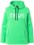 Ulla Popken TRUE Lettering Hoodie Mint Green - Puloveri & dukserice - 