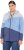 Ulla Popken Color Block Fleece-Lined Hoodie Atlantic Blue - Puloveri & dukserice - 