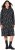Ulla Popken Graphic Hooded Sweatshirt Dress Black - Puloveri & dukserice - 