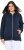 Ulla Popken Decorative Seam Zip-Up Hoodie Navy - Puloveri & dukserice - 