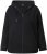 Ulla Popken Eyelet Embroidered Zip-Up Hoodie Black - Puloveri & dukserice - 