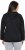 Ulla Popken Eyelet Embroidered Zip-Up Hoodie Black - Puloveri & dukserice - 