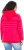 Ulla Popken Oversized Striped Long Sleeve Hoodie Lychee - Puloveri & dukserice - 