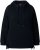 Ulla Popken Decorative Lace-Up Hoodie Black - Puloveri & dukserice - 