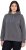 Ulla Popken Relaxed Fit Long Sleeve Hoodie Graphite Grey - Puloveri & dukserice - 