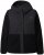 Ulla Popken Mixed Texture Hoodie Black - Puloveri & dukserice - 