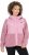 Ulla Popken Mixed Texture Hoodie Wildberry - Puloveri & dukserice - 