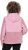 Ulla Popken Mixed Texture Hoodie Wildberry - Puloveri & dukserice - 