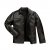 JP1880 Leather Jacket Soft Lamb Nappa Dark Brown - Jakne - Muške Jakne Veliki Brojevi
