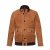 JP1880 Jacket Leather Lamb Nappa Brown - Jakne - Muške Jakne Veliki Brojevi