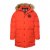 JP1880 Parka Quilted Faux Fur Hood Red - Jakne - Muške Jakne Veliki Brojevi