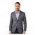 JP1880 Jacket Business Donegal Graphite Grey - Jakne - Muške Jakne Veliki Brojevi