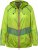 Ulla Popken Neon Rain Jacket Activewear Safety Yellow - Jakne - 