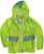Ulla Popken Neon Rain Jacket Activewear Safety Yellow - Jakne - 