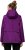 Ulla Popken HYPRAR Water-Repellent Windbreaker Dark Purple - Jakne - 
