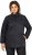 Ulla Popken Quilted Water Repellent Shirt Jacket Black - Jakne - 