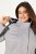 Ulla Popken HYPRAR Melange Softshell Jacket Grey Melange - Jakne - Jakne za žene velikih veličina
