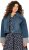 Ulla Popken Wide Cuff Denim Jacket Blue Denim - Jakne - 